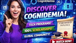Learn Tech Skills with CogniDemia | AI, Cybersecurity, Medical Tech & More [100% Scholarship]