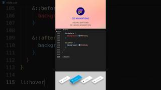CSS 3D Hover Animations #shorts #coding #development #shortsfeed #cssanimation
