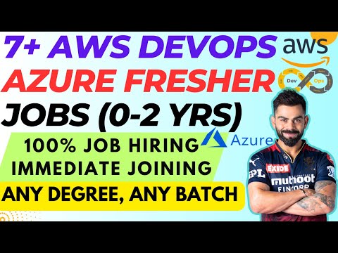 AWS DEVOPS FRESHER JOBS | DEVOPS FRESHER JOBS | CLOUD JOBS FOR FRESHER'S 2024 #devops #fresherjobs