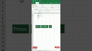 Format Text as Superscript #excel #spreadsheetmagic #excelshortcuts #exceltips #exceltricks