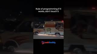 Rule of programming if it works, don’t touch it