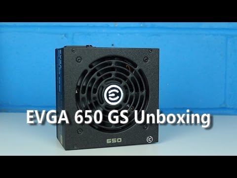 EVGA 650 GS Unboxing