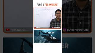 What is File Handling | Python Telugu