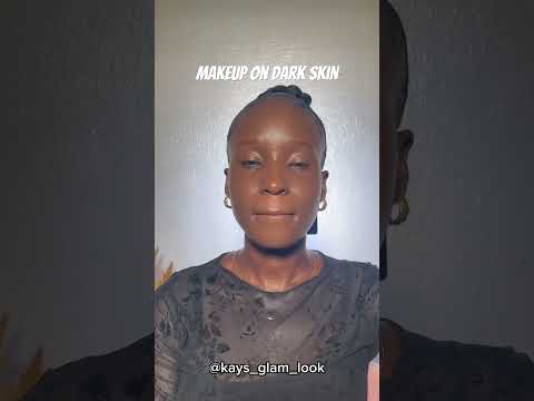 Clean Girl Makeup #darkskinmakeup #makeuptutorial
