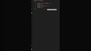 Basic HELLO program in Python in VS Code. #coding #codequest .#python#VS code