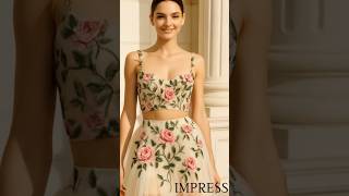 🔥 Top Summer 2025 Fashion - Two-Piece Floral Couture #floralfashion  #IMPRESSbyVeraIconica #style