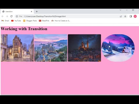Border Transition Using html || Learn coding with fun