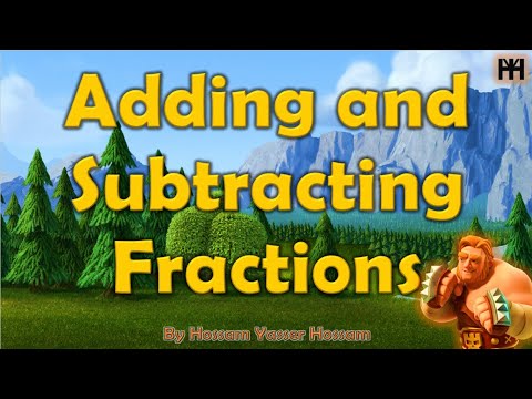 Grade 5 Adding and Subtracting Fractions