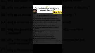 If You’re in #Class10 Science, WATCH THIS NOW 😨 | Board Exam Alert #viral #shorts #boardexaminations