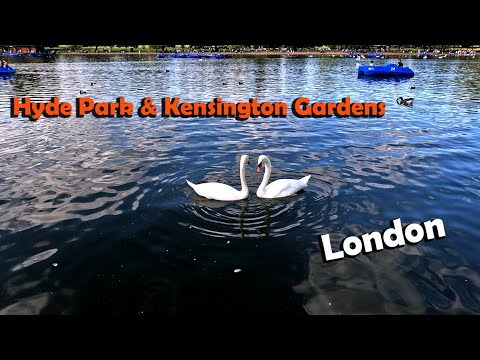 Hyde Park and Kensington Gardens Time-lapse Footage #London #timelapse