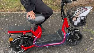 ZTECH ZT-06 jogosítvány nélkül vezethető elektromos robogó