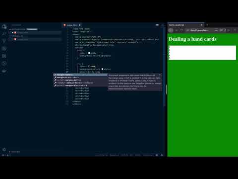 #2: Create a Table of Cards - HTML, CSS, and JavaScript from Null