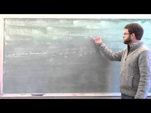 Common Denominators