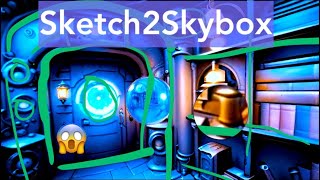 Blockade Labs:  Sketch to Skybox VR with Stable Diffusion Core!