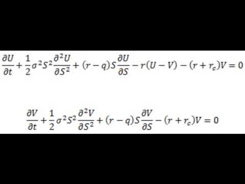 Valuing a Convertible Bond-Derivative Pricing in Python