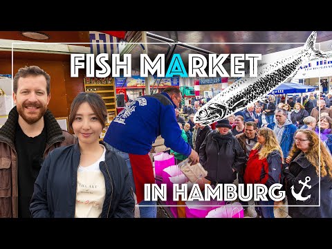 Fish Market in Germany - We visited the famous Fish Market in Hamburg