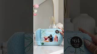 Let’s swatch the @Sephora Favorites Cozy & Clean Set✨🩵🪽 #sephora #sephorahaul #preppyyyy #shorts