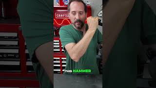 Giant Hammer Pick-Up Test: Ridiculously Powerful Tool Holder! #shorts