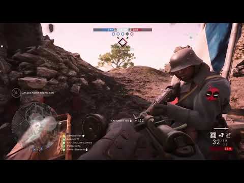 Capping a flag with the MP18!