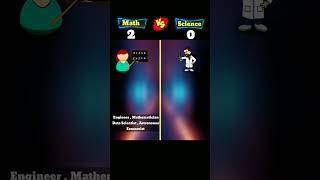 Math vs Science? @BrainXMania #shorts