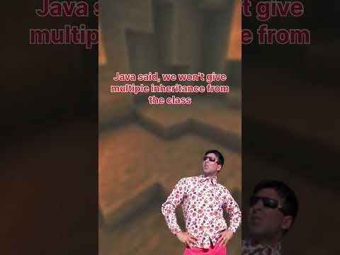 Java में Multiple Inheritance क्यों नहीं है 🤯 Diamond Problem Explained!C++ JAVA Programming