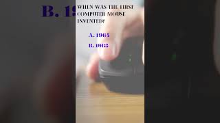 Do you know 12? - Navigating Tech History - The Birth of the Computer Mouse