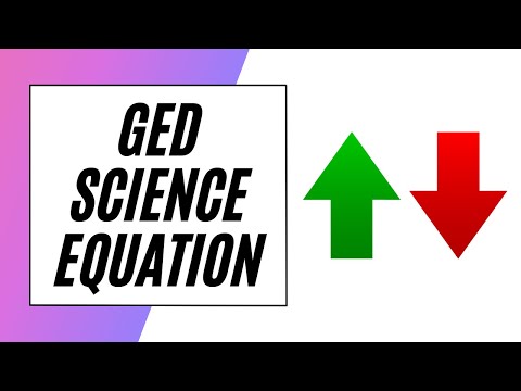 Master GED Science Equations – Without Values!