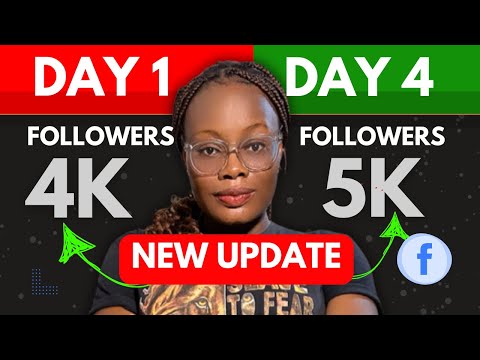 New Update: Do It Like This | I tried this hack and I hit 5000 Facebook followers in 4 days
