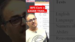 IBPS Clerk is Easier than.... #shorts #ibpsclerk
