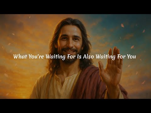 What You're Waiting For Is Also Waiting For You 🌅 | A Message From Jesus