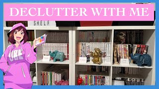 Declutter My Nerd Shelf with Me