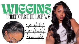 Undetectable HD Lace Install + Detailed Curl Tutorial ft WIGGINS HAIR 😍