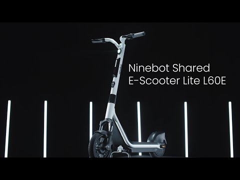 Maximum Safety & Efficiency, Minimum Life Cycle Cost Shared E-scooter Lite L60E from Segway