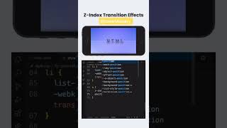 Ever wondered how elements smoothly layer over each other? 🤔 Master the art of Z-Index transitions.