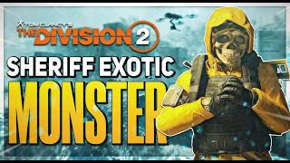 *NEW EXOTIC SHOTGUN IS AMAZING* The Division 2: Sheriff Tank Build with 1M Base Damage & 1.8M Armor