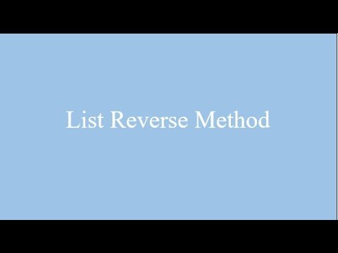 Python List Reverse Method Explained: Fast and Simple Techniques | # 20 | @CodiesBuddies