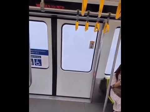 Innovation in SingaporeThese train windows automatically block out as it passes residential building