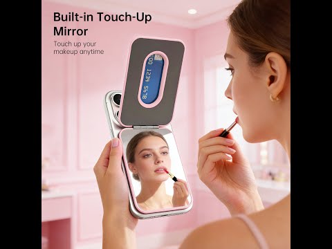 Magnetic Silicone Phone Wallet with Built-In Mirror.#soonleader #SiliconePhoneWallet
