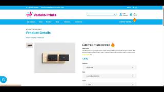How to Place Order | Step-by-Step Guide | Varieto Prints | Design, Customize & Print with Ease