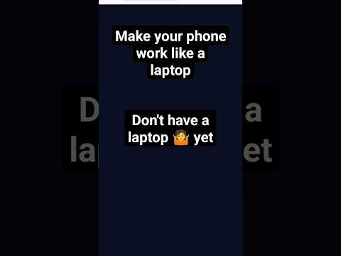 📱💻 Turn Your Phone into a Powerful Laptop! Change your phone screen resolution #TechHacks #VeekTip