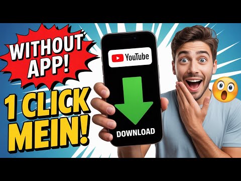 YouTube Video Download Kare Mobile Se | 2025 Easy Method (No App Needed!) | 1 Minute Trick! 📱💯