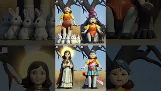 Cute doll 👍 3 #shorts #squidgame #squidgameplot  #shortsviral #squidgame3 #squidgame2 #comedy