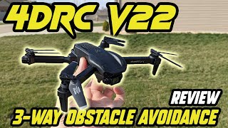 4DRC V22 4K Foldable Drone with 3-way Obstacle Avoidance