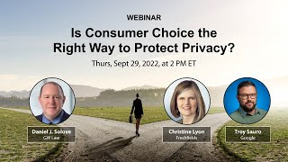 Is Consumer Choice the Right Way to Protect Privacy?
