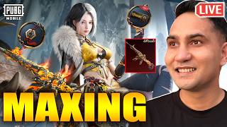 (vert) MAXING NEW CRIMSON SKYBLADE FIRE M416 PUBG MOBILE | ULTIMATE CRATE OPENING #shortsfeed