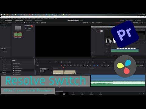 Switched to Resolve after 5 years of Premiere Pro.