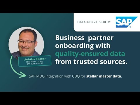 Automate your business partner onboarding. Insights from SAP.