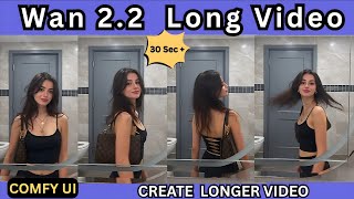 WAN 2.2 Long Video Generation in ComfyUI | Full Workflow