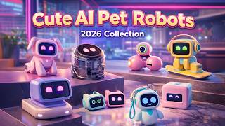 Meet Your New AI Besties 🤖💙 | Cutest Pet Robots of the Future