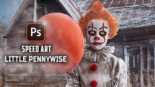 Little Pennywise / Photoshop Speed Art